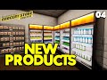 I Upgraded My Grocery Store and Now I Have Tons Of New Products - Grocery Store Simulator - Part 4