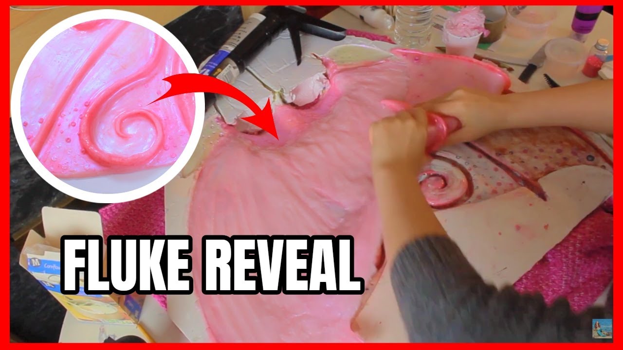 CASTING NEW SILICONE MERMAID FLUKE | MERMAID TAIL TUTORIALS