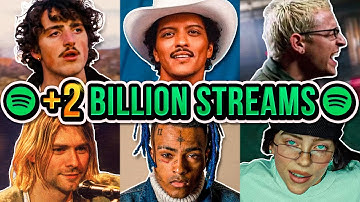 Songs That Hit +2 BILLION Streams on Spotify