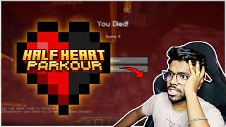 Minecraft HALF HEART CHALLENGE 🤬 | Minecraft in Telugu | Maddy Telugu Gamer