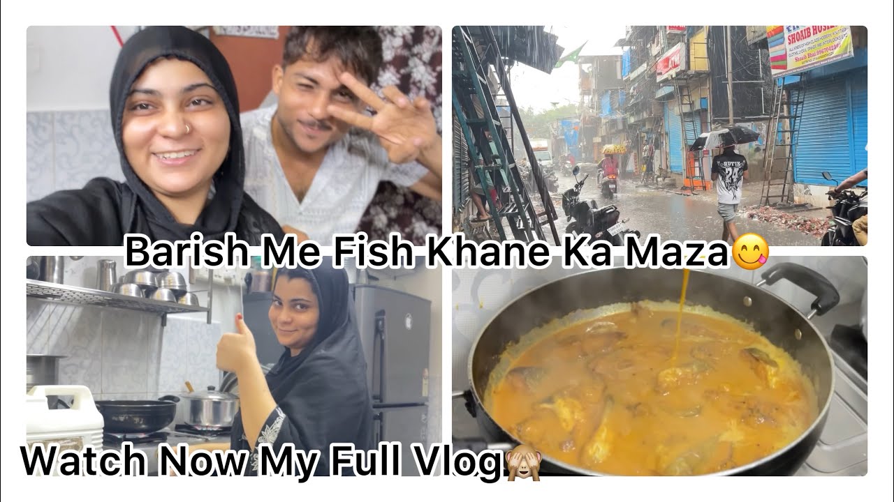 Subscribers Demand Main Fish Kaise Banati Hoon? | Aao Kuch Baten Karen | Paihli Barish Ka Nazara👍🏻😍