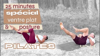 Séance Pilates Ventre Plat pour affiner le ventre, améliorer sa posture et diminuer ses douleurs
