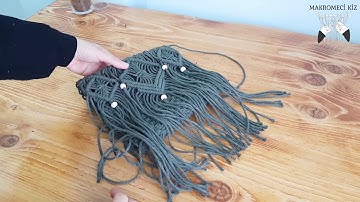 En Kolay Makrome Çanta Yapımı ( Detaylı Anlatım )