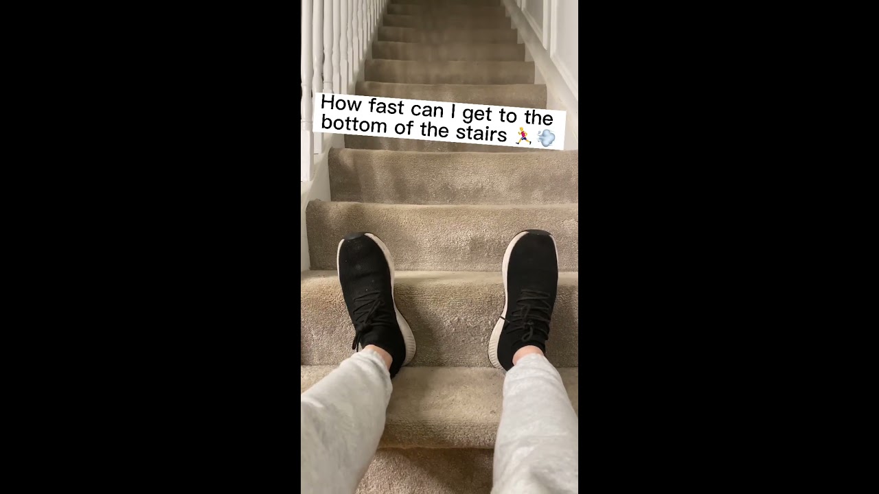 HOW FAST CAN I GET TO THE BOTTOM OF STAIRS Shorts