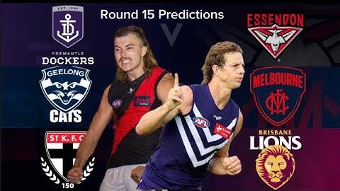 AFL 2023 Round 15 Predictions
