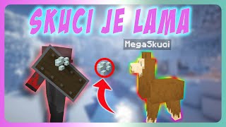 MINECRAFT, ALE MŮJ KAMARÁD JE LAMA / @MegaSkuci