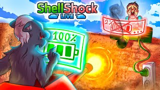 ТОЛЬКО САМЫЙ ЗАРЯЖЕННЫЙ ИЗ НАС ПОБЕДИТ :D УГАРНАЯ БИТВА ТАНКОВ В SHELLSHOCK LIVE