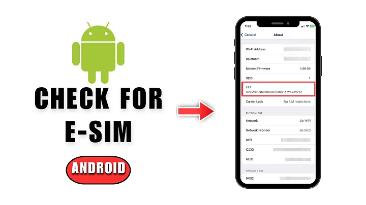 How To Check If My Android Device Supports eSIM 2025
