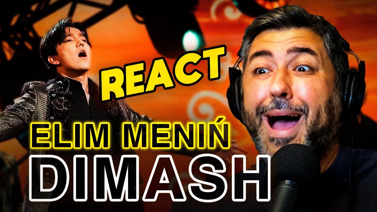 REAGINDO (REACT) a DIMASH - Elim Menin | Análise Vocal por Rafa Barreiros