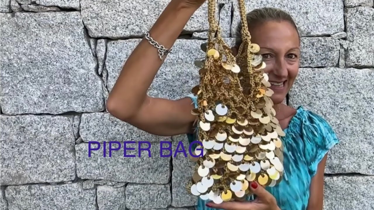 PIPER BAG con paillettes