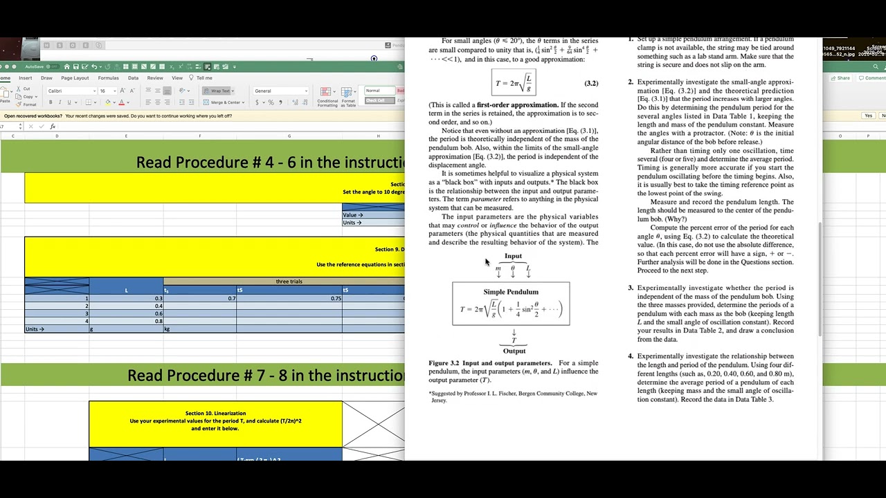 gravity lab instructions part2