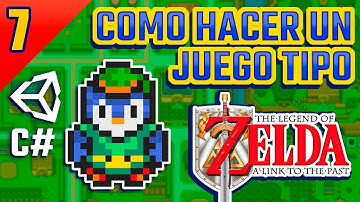 Como hacer un juego como: Zelda A link to the past! con Unity y C# | #07 Cofres y ManagerScene
