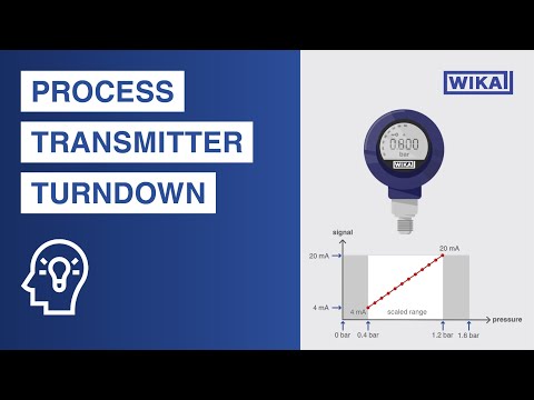 Video: Wat is de turndown-ratio in de druktransmitter?