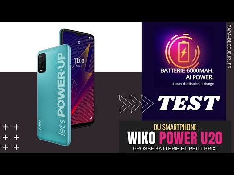Test : Wiko Power U20 :  grosse batterie à un prix attractif