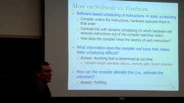 Lecture 8. Data and Control Dependence - CMU - Computer Architecture 2014 - Onur Mutlu