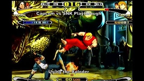 Capcom vs SNK Kyo/Lori Playthrough using the Dreamcast Xploder :D #Dreamcast #Sega #CheatCodes #Sub