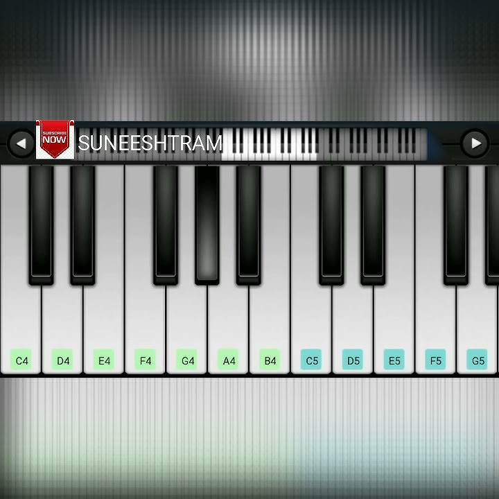 FIR Malayalam BGM|FIR theme music piano notes|Perfect piano|Suneesh t ramachandran