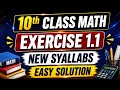 10th Class Math New Book 2026 l Exercise 1.1 complete Detailed Lecture l New Book