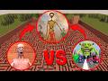 Siren Head vs Horror Monsters in Giant Maze – Who Will Survive?