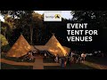 Tentipi event tents for venues