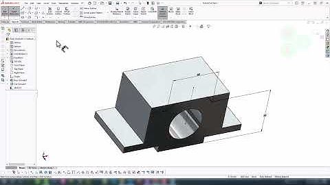 Solidworks 3D Exercises, Basic, Exercise 28
