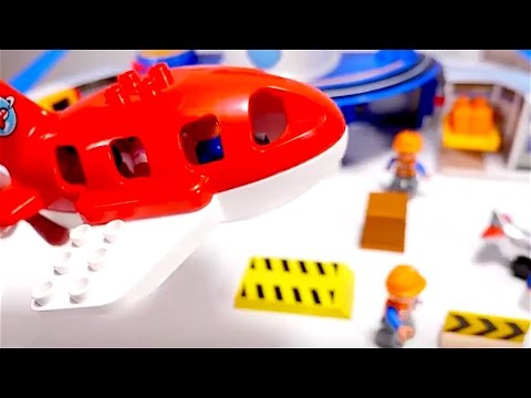 Trains For Kids - Planes For Kids - Lego Airport - Videos For Kids