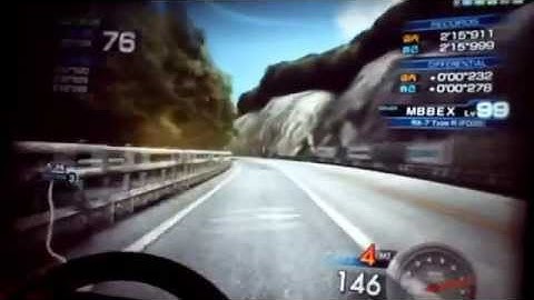 InitialD 6AA time attack akagi uh 2"15"885