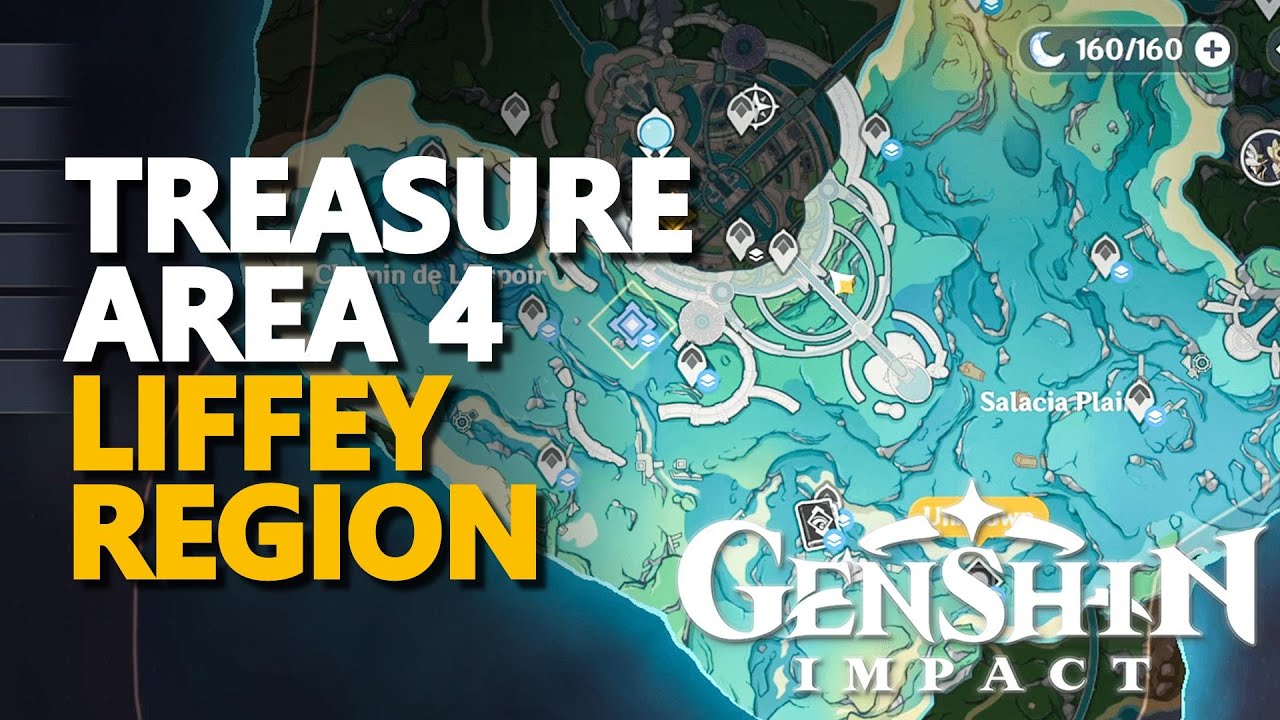 Treasure Area 4 Liffey Region Genshin Impact - YouTube