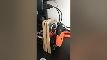 first motorized open slider test: raspberry pi pico w, robotics board, stepper, and 3d printed gears