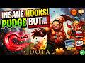 PUDGE INSANE HOOKS BUT ACCOUNT BUYER TROLL RUINED EVERYTHING | Dota 2 NEW PATCH
