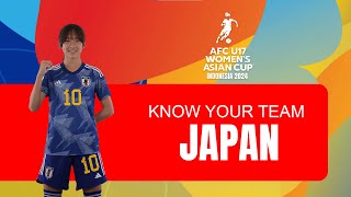 #U17WAC | Know Your Team : Japan