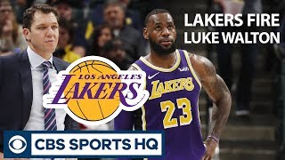 The LAKERS are CLEANING HOUSE - Reid Forgrave on Lakers FIRING Luke Walton | CBS Sports