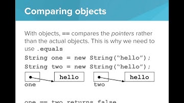 objects vs Primitives