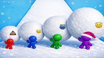 Snow Race- Gameplay Walkthrough - All Levels (IOS, Android)