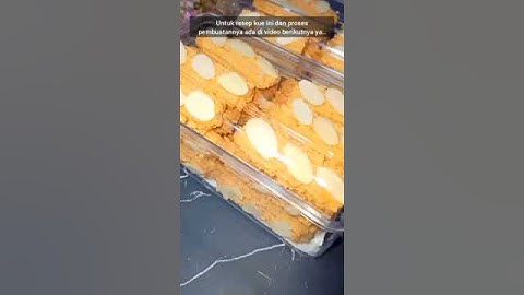 Thumbnail of TERASA RENYAH KARENA TEKSTURNYA YANG KOKOH, ALMOND PRINT COOKIES #shorts #short #trikshorts