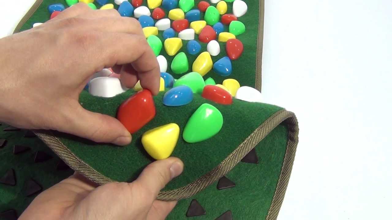 Массажный ортопедический коврик для детей — LisaInna