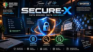 Lift Up | Secure-X | Secure Data Erasure & Recovery System | SIH26149