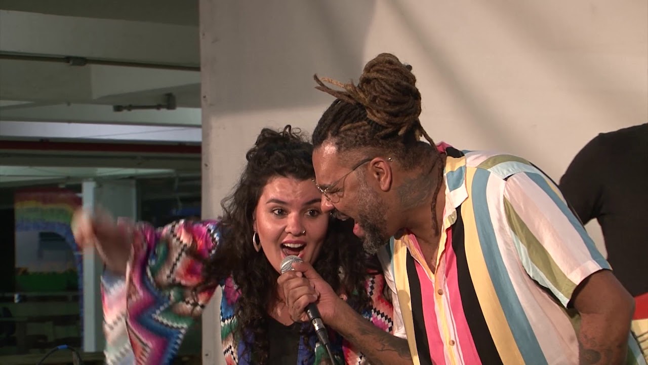 Illa Benício e Jadiel Oliveira no CCJ reggaetón