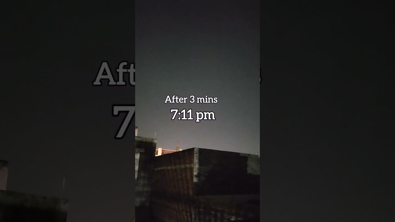 Spotting ISS from Lucknow | International Space Station 