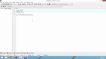 C #4  Guardar en una variable utilizando scanf