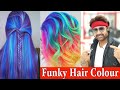 How to Achieve Funky Colours Green, Blue, Yellow, Orange, Red, Ash on the Hair by Jas Sir.