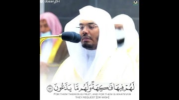 سورة يس ( ٥٥ إلى ٥٩)تلاوة جميلة د. ياسر الدوسري