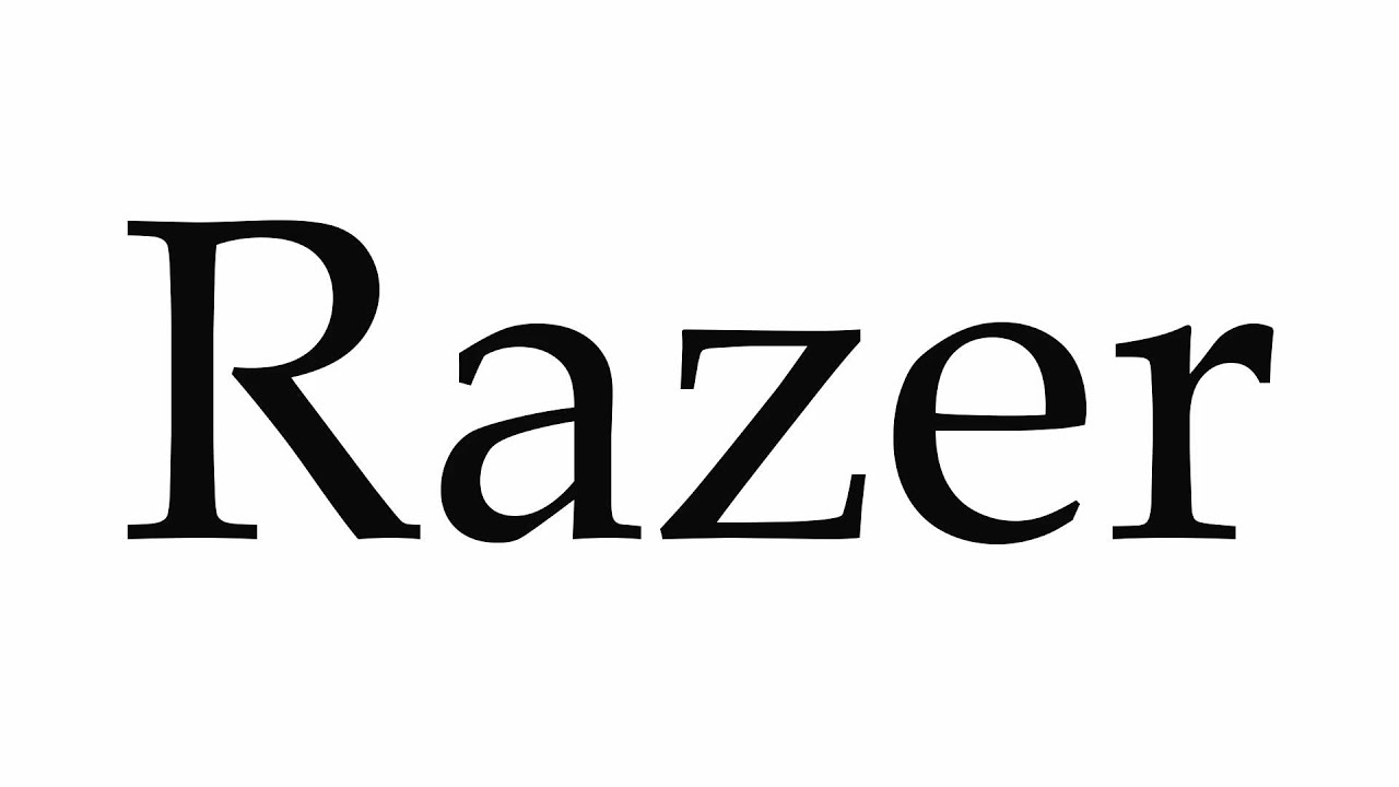 How to Pronounce Razer - YouTube