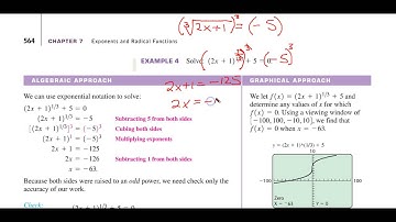 TB Math 105 7.6 Solving Rational Equations