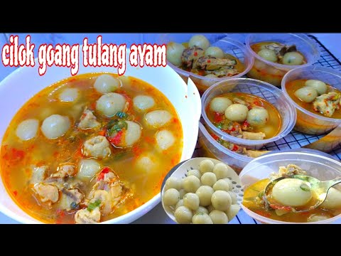 Resep Cilok Goang Tulang Ayam