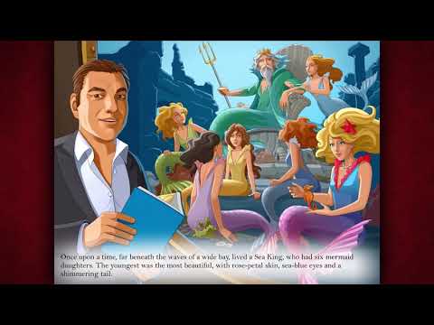 Kids Read Along Story The Little Mermaid [READ ALOUD WITH DAVID WALLIAMS] by Hans Christian Andersen