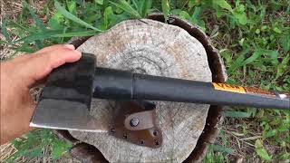 薪割り用ハンマー斧導入しました