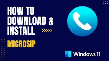 How to Download and Install MicroSIP For Windows