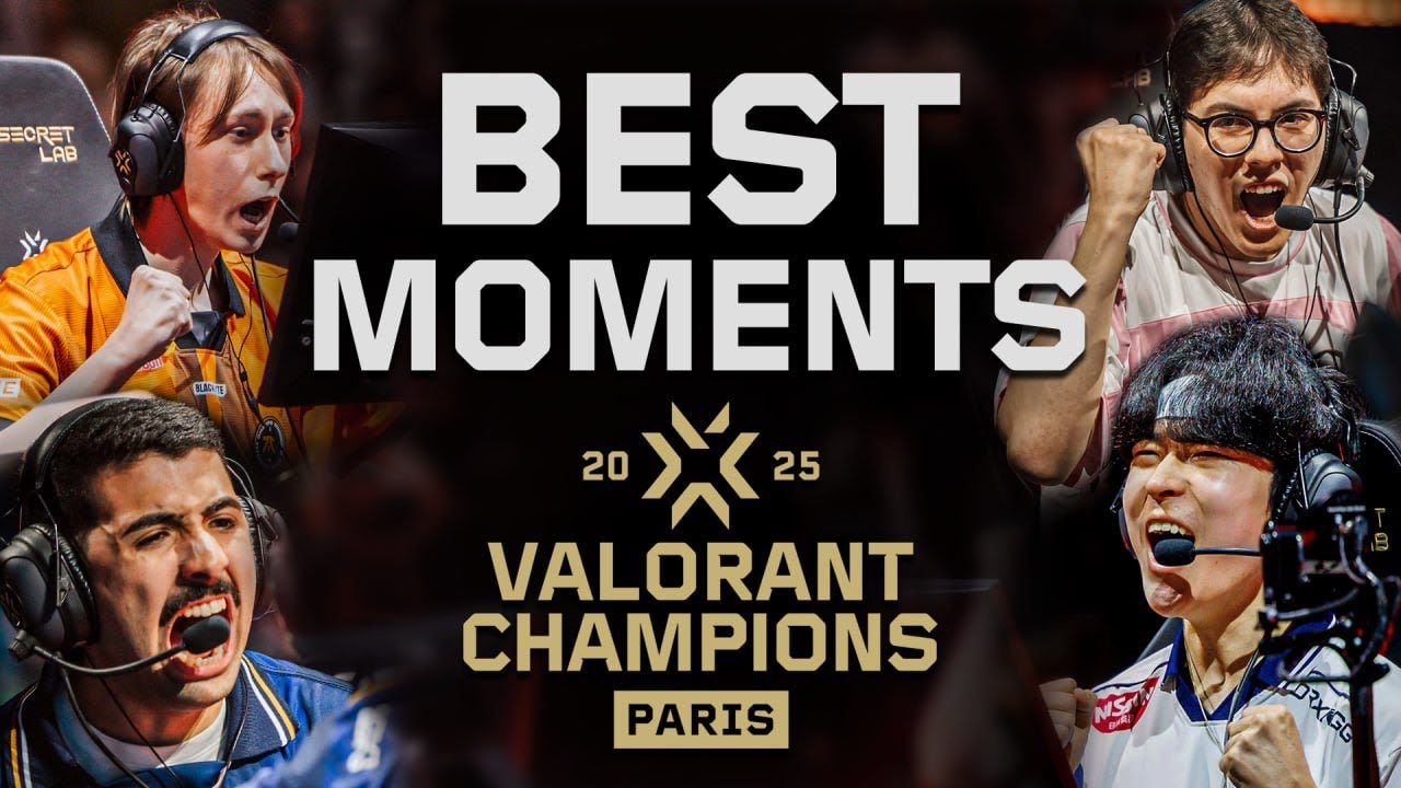 MEILLEURS MOMENTS du VALORANT Champions 2025