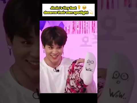 Jimin Tiny Little Feet Are Just Too Cute To Handle Jiminedits